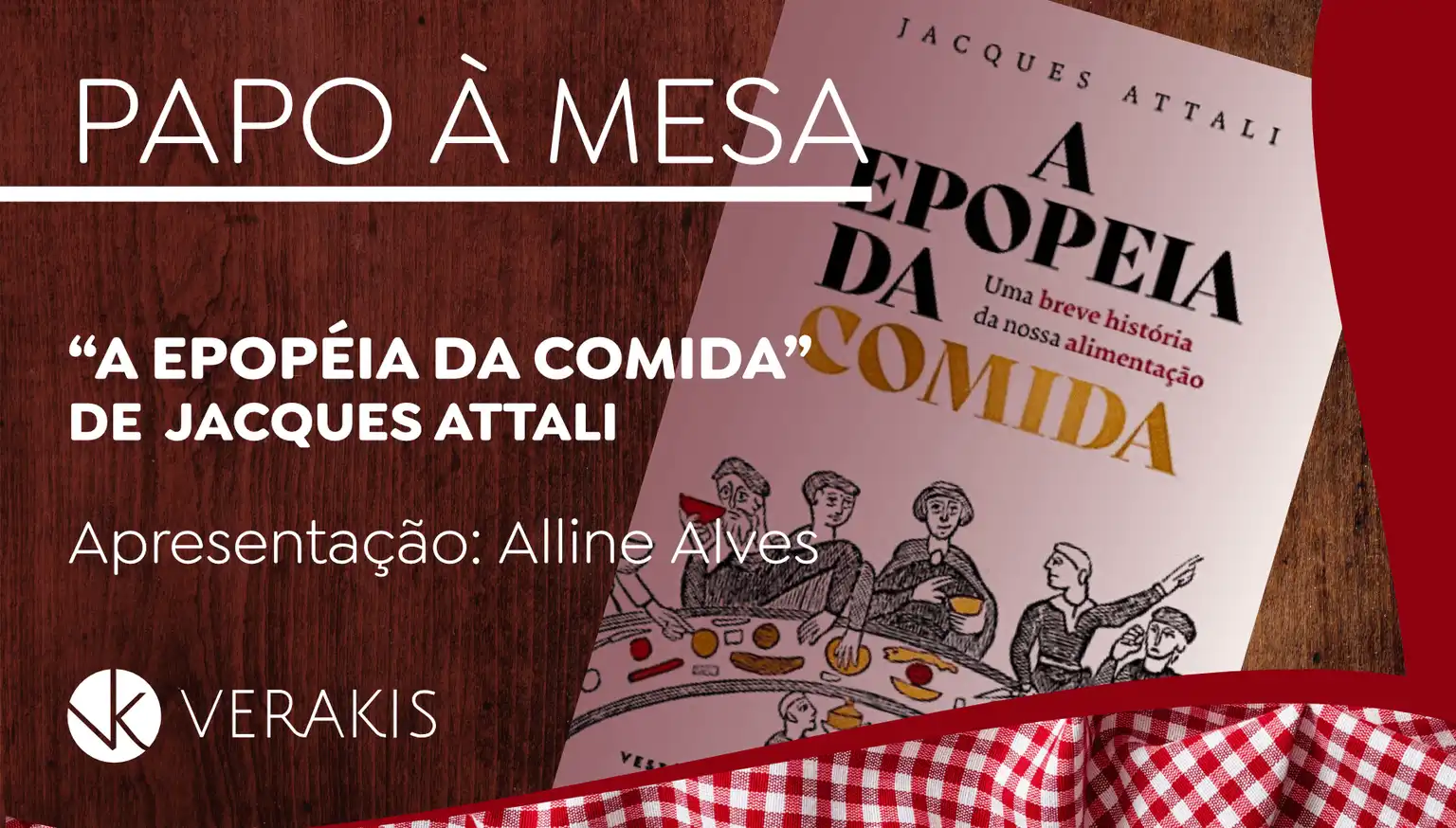 L'épipoée de la nourriture de Jacques Attali , présentée par Alline Alves