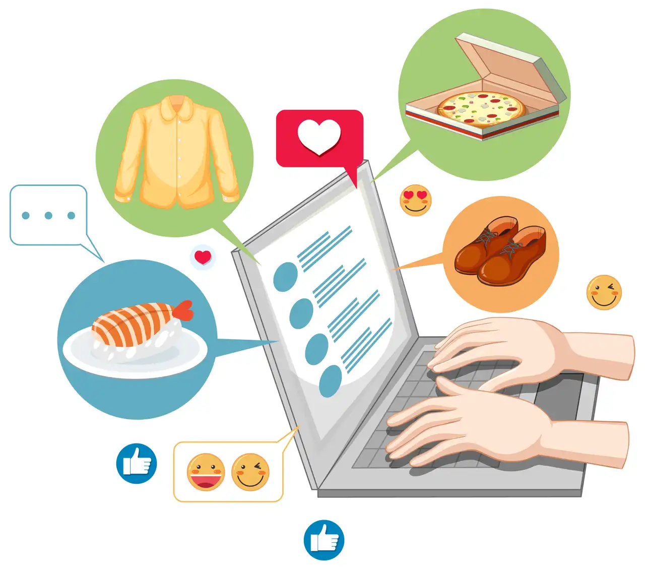 La cacophonie numérique des aliments : du partage à la décomposition cognitive