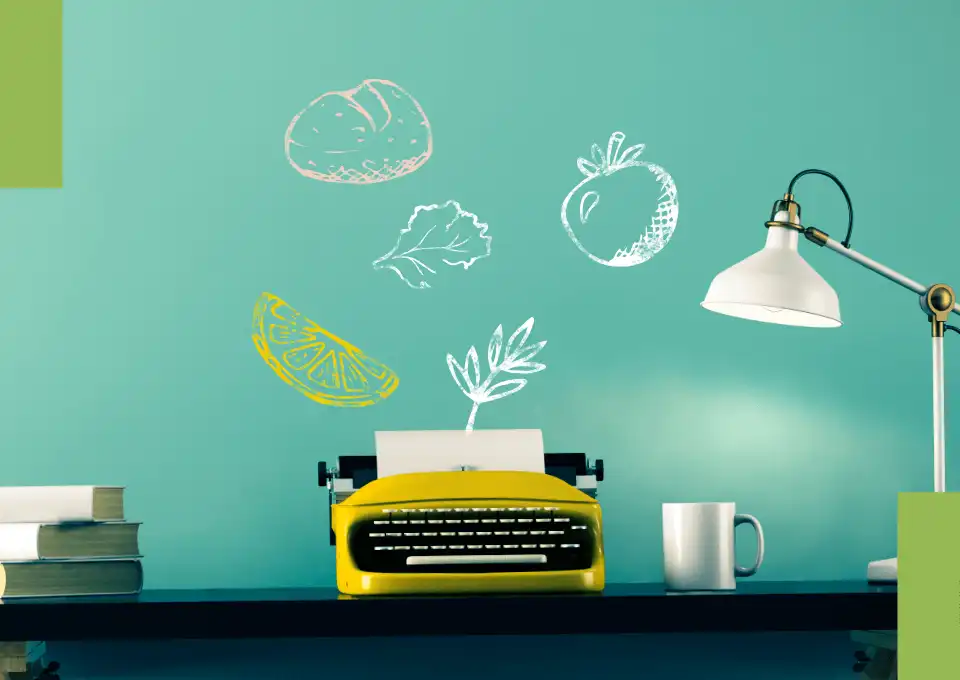 La nourriture par les mots